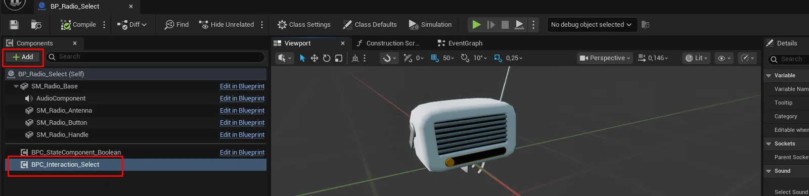 Adding the select interaction